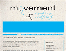 Tablet Screenshot of movement-koeln.de